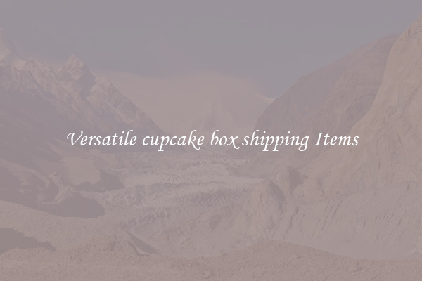 Versatile cupcake box shipping Items