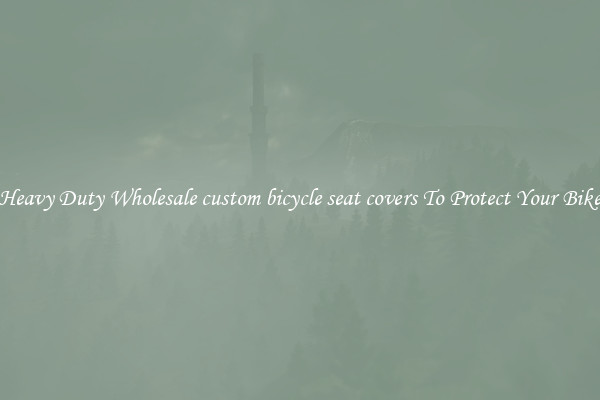 Heavy Duty Wholesale custom bicycle seat covers To Protect Your Bike