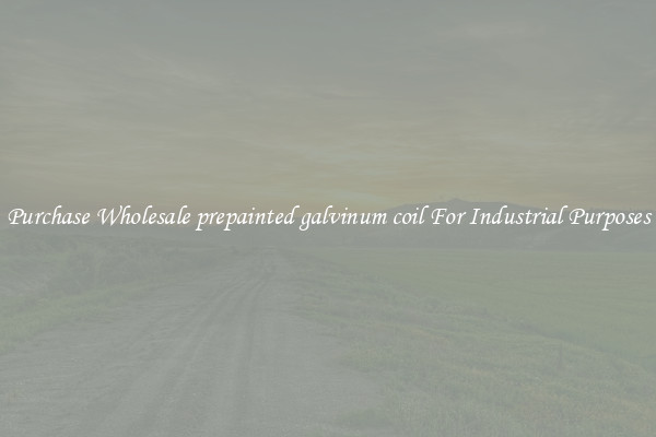 Purchase Wholesale prepainted galvinum coil For Industrial Purposes