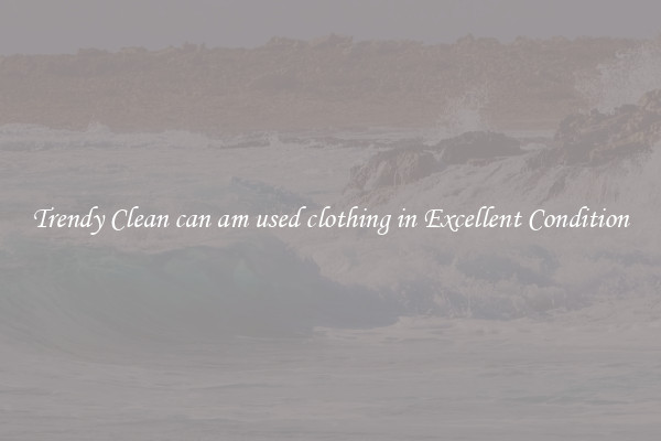 Trendy Clean can am used clothing in Excellent Condition